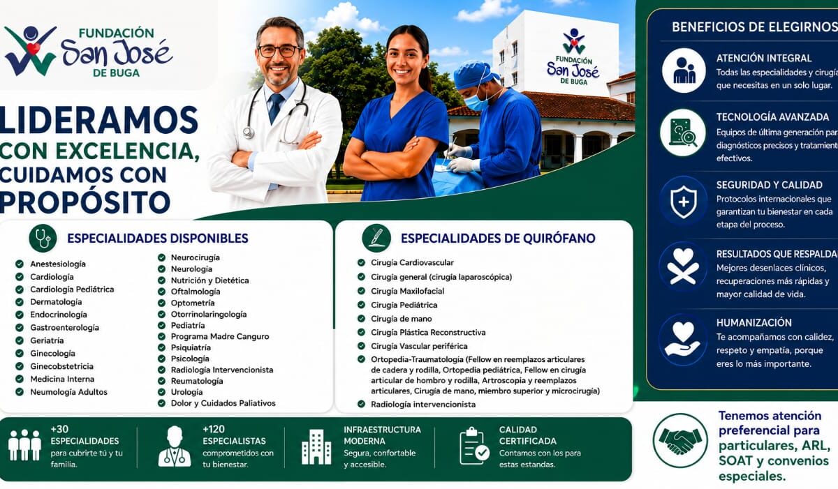 ESPECIALIDADES DISPONIBLES Y ESPECIALIDADES QUIRÚRGICAS