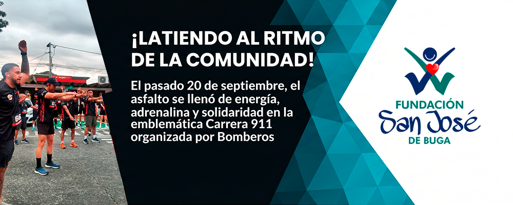 ¡Latiendo al ritmo de la comunidad! Así vivimos la Carrera 911 de los Bomberos